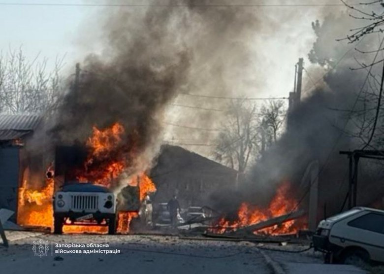 обстріл Запоріжжя