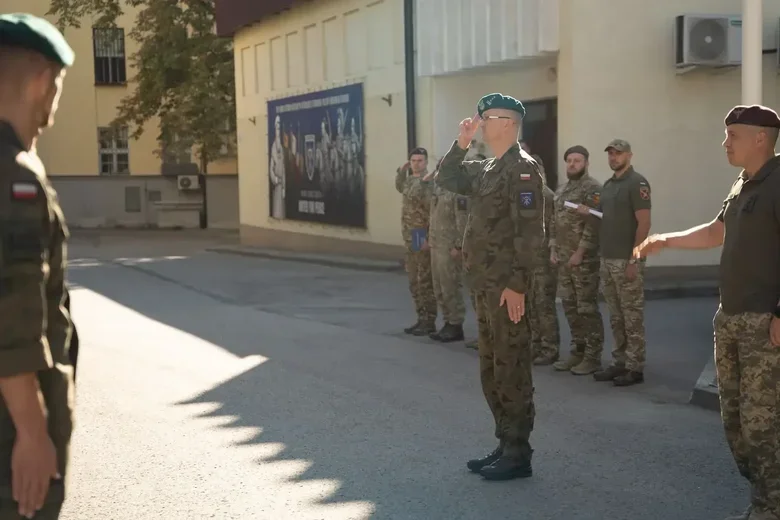 Українські військові передали бойовий досвід офіцерам Польщі та Німеччини