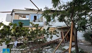 Наслідки обстрілу Борової Харківської області