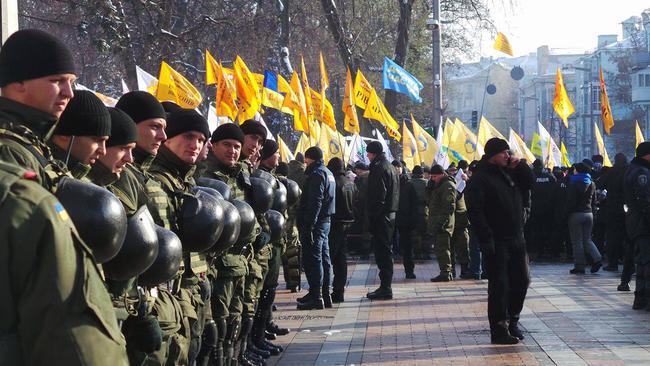 киев,нбу,протест,рада,полиция,нацбанк