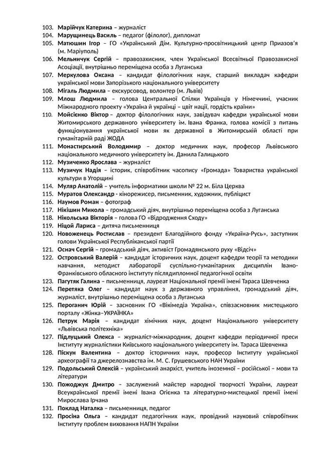 образование луганск гриневич письмо