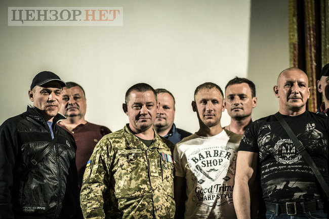 Четырехлетие боевого 17 отдельного мотопехотного батальона торжественно отметили в Киеве 11