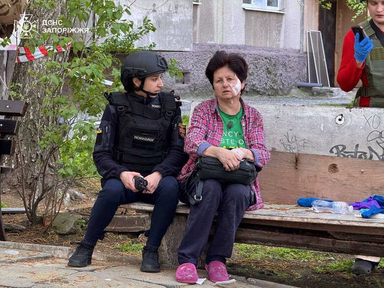 Attack on Zaporizhzhia on 22 April: rescue and relief operations completed