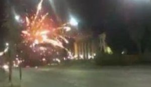 Российское посольство в Киеве обстреляли: "Это только начало". ВИДЕО