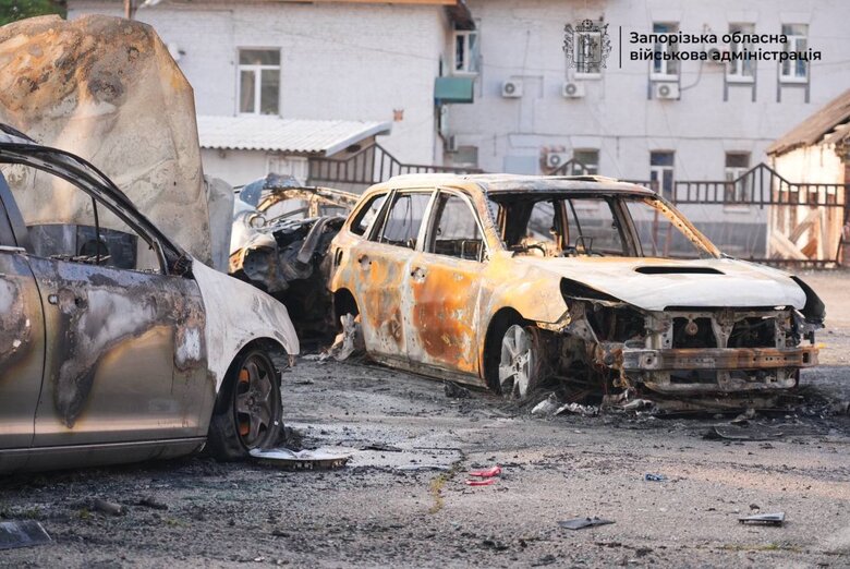Zaporizhzhia after the shelling