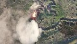 Бійці 54-ОМБр знищили позицію російських терористів з батальйону "Восток": "Три окупанти пішли в 200-ту бригаду". ВІДЕО безпілотника