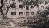 Russian strike on Sloviansk