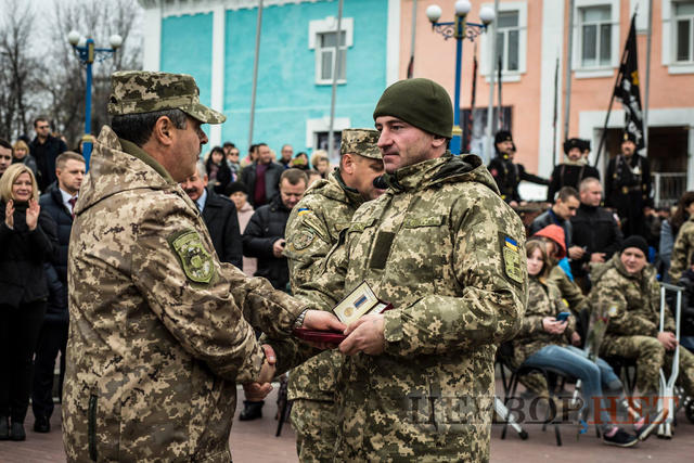 72-я ОМБр им. Черных Запорожцев вернулась из зоны АТО домой 16
