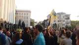 Під Адміністрацією президента в Києві відбулася акція "Дякую, Петре!" (оновлено). ВІДЕО+ФОТОрепортаж