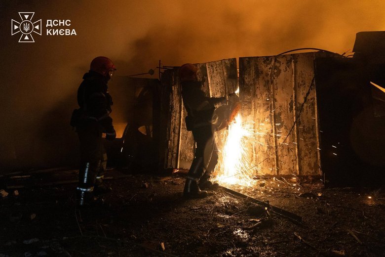 Ліквідація пожеж у Києві