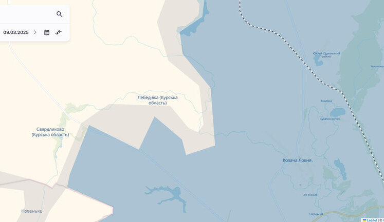 Enemy occupied Lebedivka and advanced in Cherkaske Porichne in Kursk region - DeepState. MAP