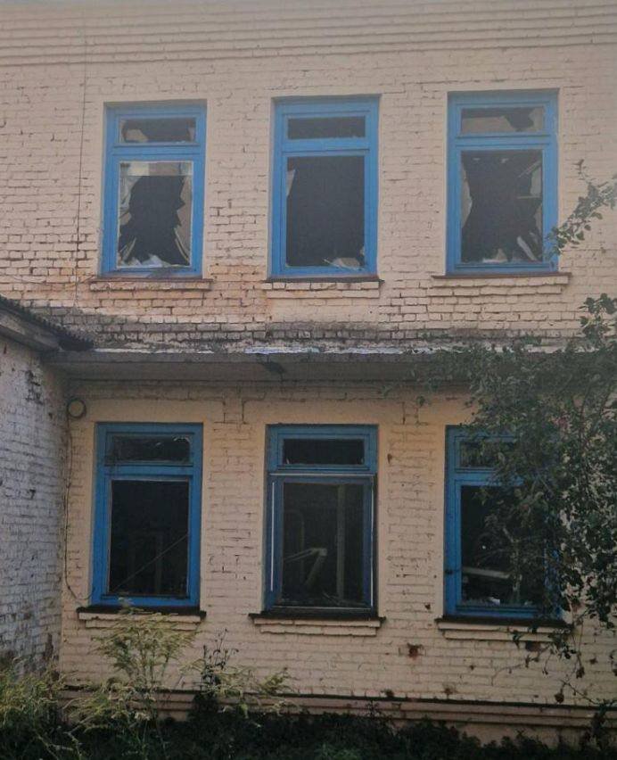 удар по лікарні в Семенівці Чернігівської області
