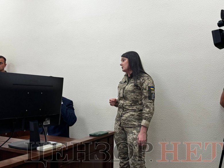 Riumshyn`s case. The court is holding a hearing