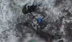 африканец и украинский дрон