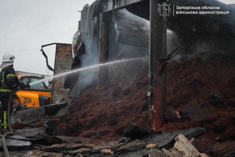 Consequences of the attack on Zaporizhzhia