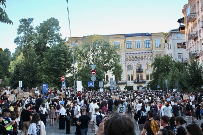 У Києві другий день мітингу на підтримку Федорова
