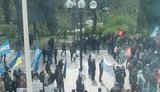 митинг шахтеров