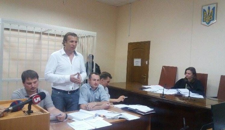 Court releases Rudenko, suspect in 'Poliakov-Rozeblat' case. PHOTO