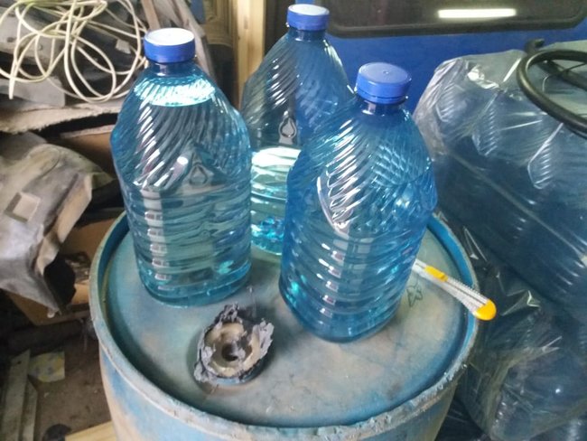 Велику партію спирту вартістю 1,47 млн ​​грн вилучено з незаконного обігу на Волині 06