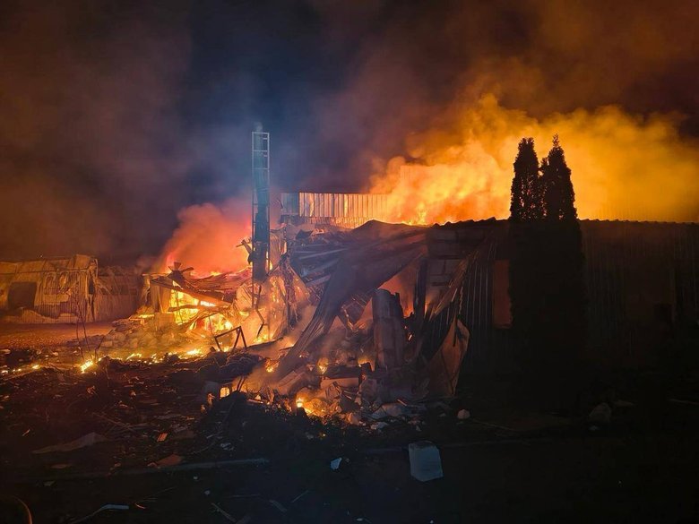 Бровари після обстрілу