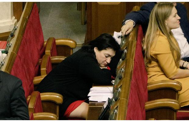 рада депутаты сон спят