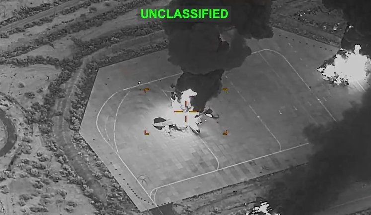 Момент ракетного удару США по літаках у Тегерані: серед знищених - російський Іл-76. ВIДЕО