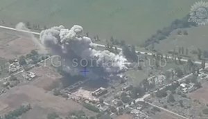 MiG-29 pilots destroy command post of Russian UAV operators from 36th Separate Motorised Rifle Brigade in Zaporizhzhia sector. VIDEO