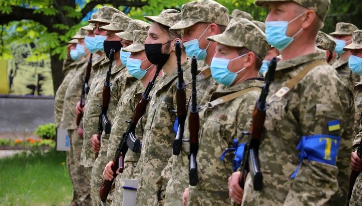 Явка резервистов в первый день учений территориальной обороны Черниговской области превысила 100%. ФОТО