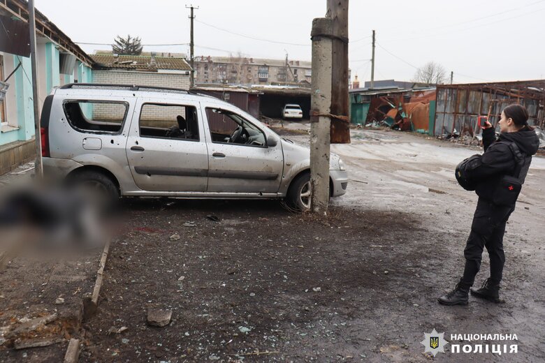 Наслідки обстрілу Вовчанська