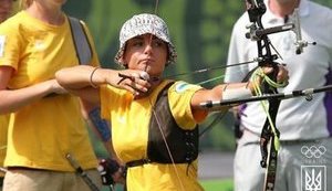 Ukrainian archer Marchenko becomes European champion. PHOTO