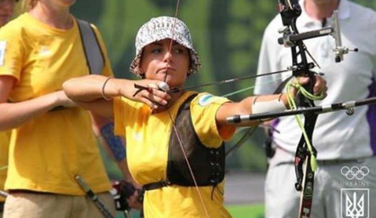 Ukrainian archer Marchenko becomes European champion. PHOTO