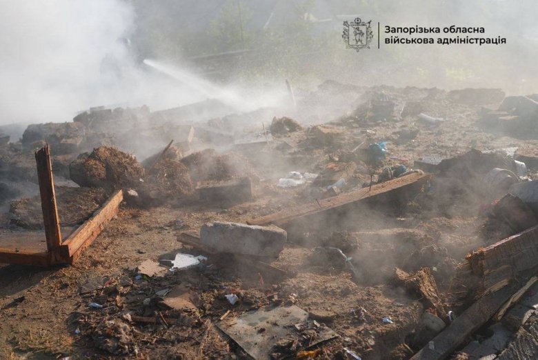 Запоріжжя під ударами дронів: пожежі, руйнування та загибель цивільної