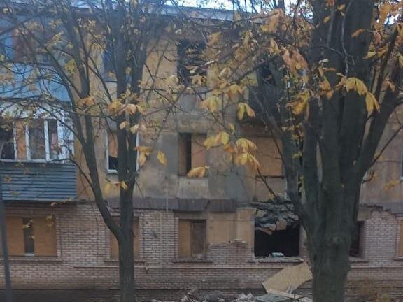 наслідки ворожого обстрілу Донеччини