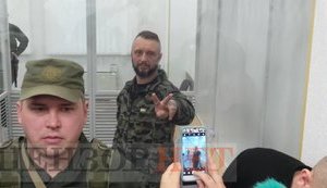 На изъятой у Антоненко мине, скорее всего, есть и мои отпечатки: мы использовали ее во время фотосъемки, - спикер ССО Никифоров. ФОТОрепортаж (обновлено)