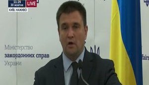 Україна сьогодні представить у Нью-Йорку проект потужної і чіткої резолюції щодо Криму, - Клімкін. ВIДЕО