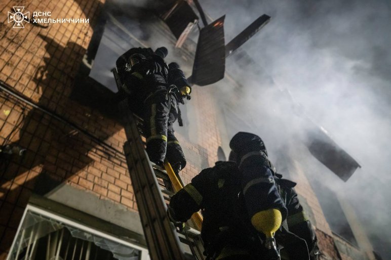 Хмельницький обстріл