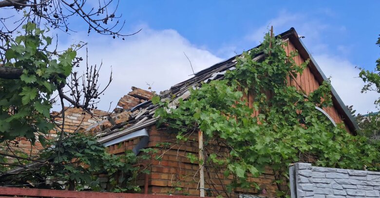 Shelling of the Nikopol region on 21 May