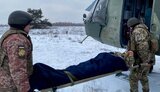 Военные провели в Луганской области учения по аэромедицинской эвакуации раненых. ФОТОрепортаж