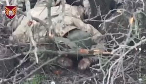 46-я бригада ДШВ отразила штурм и уничтожила 49 рашистов и технику врага. ВИДЕО