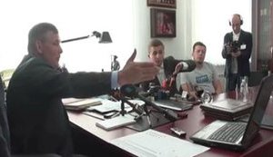 Ви порушували режимну зону. Якби вони застосували зброю, були б питання. У темряві вас погано видно", - Гелетей про генпрокурорське весілля з нападом на журналістів. ВIДЕО