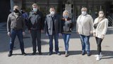 Пять медиков из Днепра отбыли в Черновцы для помощи в борьбе с COVID-19. ФОТО