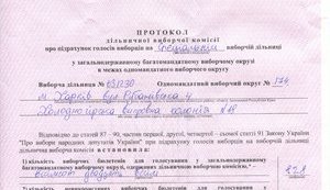 Prisoners of Kholodnohirska Colony Massively Voted for Poroshenko Bloc. DOCUMENT