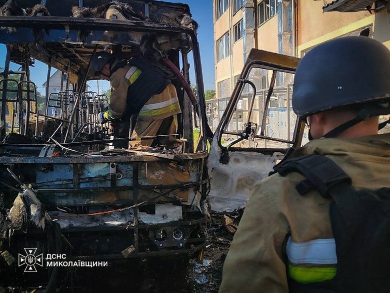 Удар РФ по Миколаєву