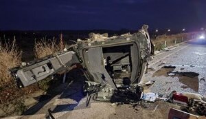 He was cut off by truck - first shots seem to be from place of liquidation of traitor Stremousov. VIDEO