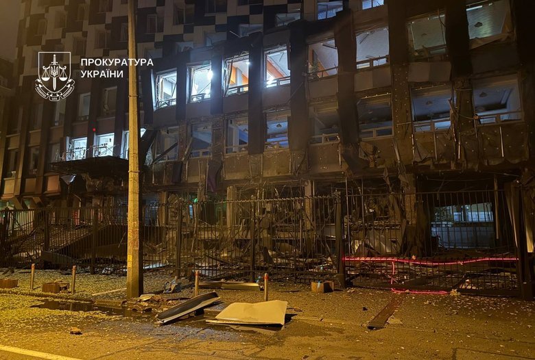 Наслідки атаки шахедів на Київ в ніч на 23 жовтня