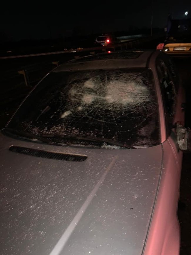 Five wounded in armed conflict at Odesa-Kyiv highway 03