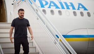 Зеленський прибув до Італії, де зустрінеться з Мелоні