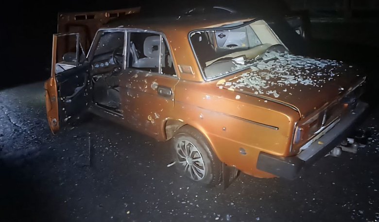 Никопольщина после обстрела