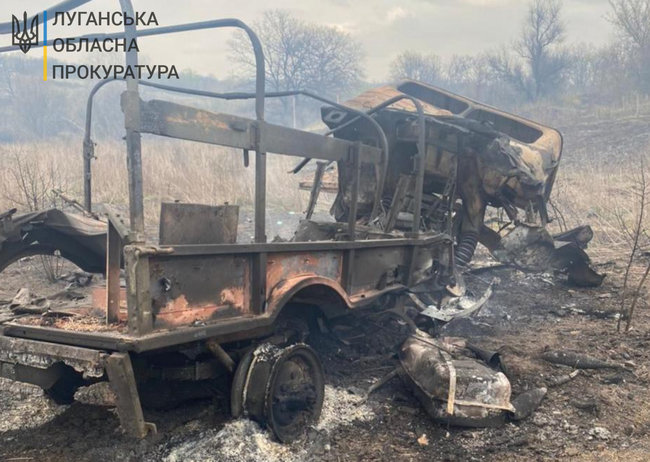 Підрив військового автомобіля на Луганщині кваліфіковано як теракт. Розпочато кримінальне провадження, - Офіс генпрокурора 03