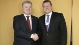 Порошенко у Давосі провів переговори з єврокомісаром із енергетики Шефчовичем. ФОТО